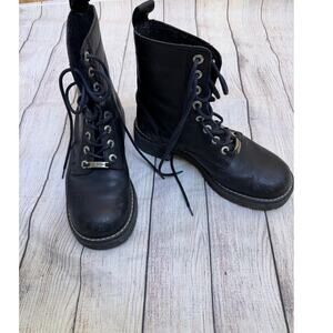 Harley Davidson Black Leather Boots Women's Size US 9.5